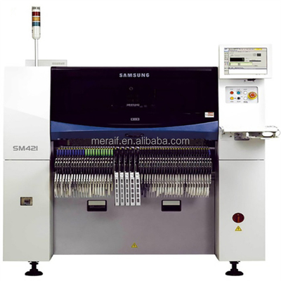 SLM120 Samsung PCB Assembly Machine , LED Lens SMT Machine 1200MM PCB high-speed LED mounter