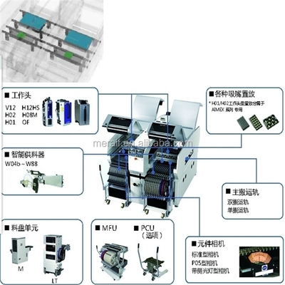 fuji placement machine,AIMEX IIS - Fuji Flexible Placement machine,smt pick and place machine