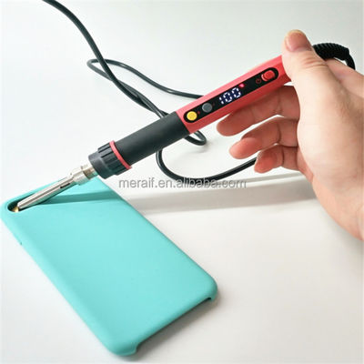 Wholesale CXG E60w/90w/110w LCD Temperature Digital LED Adjustable Electric Soldering Iron with EU USA UK plug