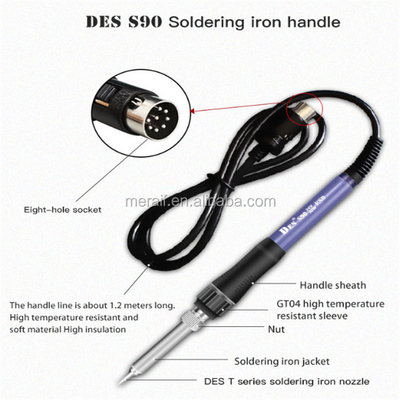 90W high power adjustable temperature soldering table electric iron station  Electric Soldering Iron Gun