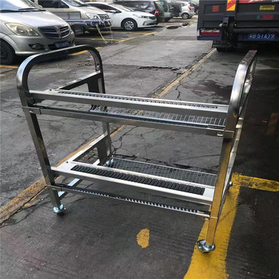 Carbon Steel SMT ESD Trolley SMD Material PCB Reel Storage Shelving Rack Trolley Cart/ESD SMT Reel Shelving Trolley