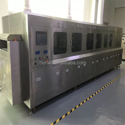 600mm width net  Sus304 Semiconductor pacakging flux chemical wash machine for IGBT,IPM and LEADFRAME