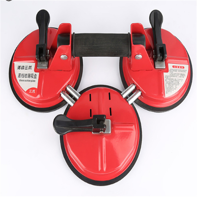 Factory price heavy duty aluminium vacuum granite glass suction cup glass lifter for building hand tools