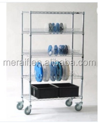 esd smt reel storage cart SMT Reel Trolley/PCB Protection Device ESD Storage Trolley Rack/ESD SMT Reel Shelving Trolley for sale