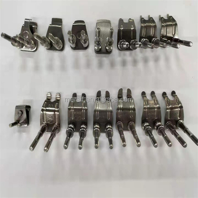 Wave soldering claw wave soldering finger SMIC straight claw PF08-6 titanium claw chain claw fitting machine