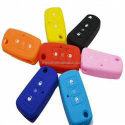 Factory wholesale silicone Car Key Cover Shell Case Silicone Remote Holder Case Cover for AUDI A2 A3 A4 A6