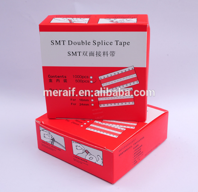 Peralatan Perakitan SMT Single / Double Splice Tape dengan Kuning / Hitam